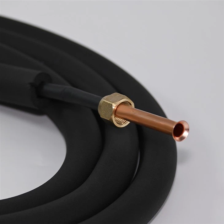 Aluminium Copper Mini Split Kits 1/4-1/2 '' Gummiisolasjonsrør